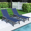 Outdoor Pool Lounge Chairs Set of 2 by HouseOfZazla