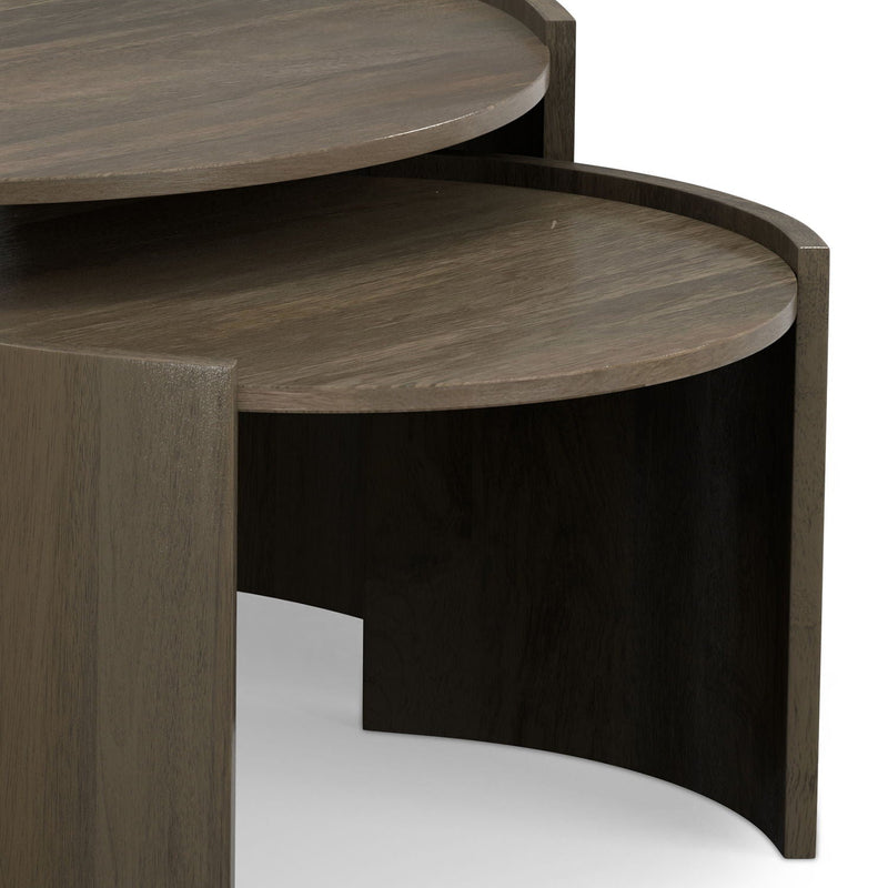 Robin - 2 Piece Nesting Table - Gray, photo 7 of 8