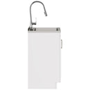 Darwin - Deluxe Laundry Cabinet With Pull-Out Faucet And Stainless Steel Sink by HouseOfZazla
