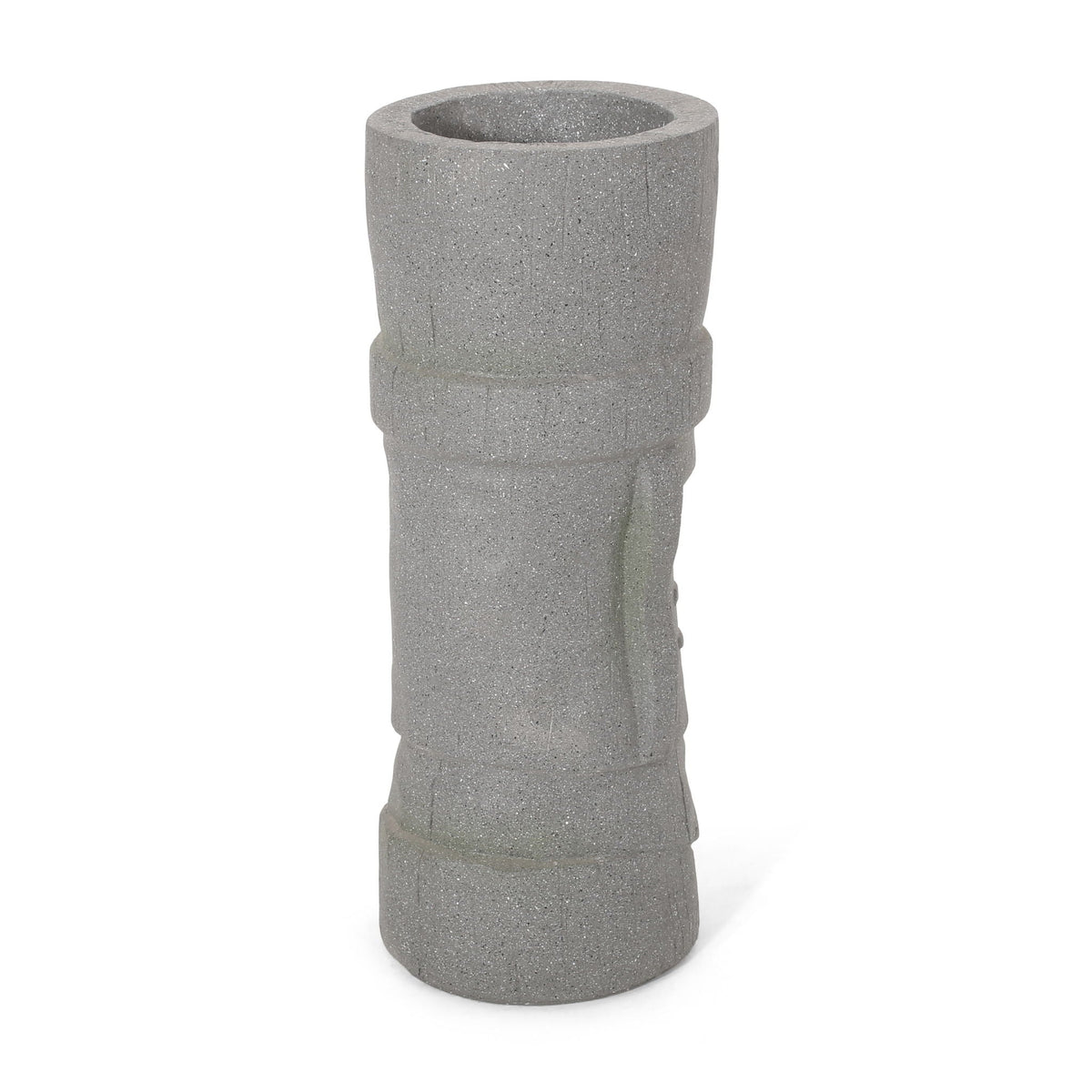 Classic Flower Planter With Magnesium Oxide Material - Stone Gray, photo 9 of 13