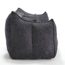 Comfortable Dual Beanbag Chair With High Resilience Foam Core For 2 People by HouseOfZazla