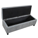 Indoor Jacquard Storage Ottoman Bench by HouseOfZazla
