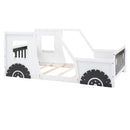 Classic Car Shaped Platform Bed With Wheels by HouseOfZazla