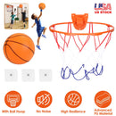 Silent Basketball with Ball Hoop Foam Bouncing Silent Basketball Uncoated High Density Foam Ball Indoor Low Noise Training Ball