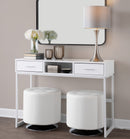 Lenuxe - Contemporary Semi Gloss Table Lamp (Set of 2) by HouseOfZazla