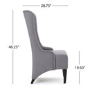Alight Upholstered Dining Chair With High Back And Birch Wood Legs by HouseOfZazla