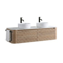 Erba 60 Inch Bathroom Vanity with Sink in Honey