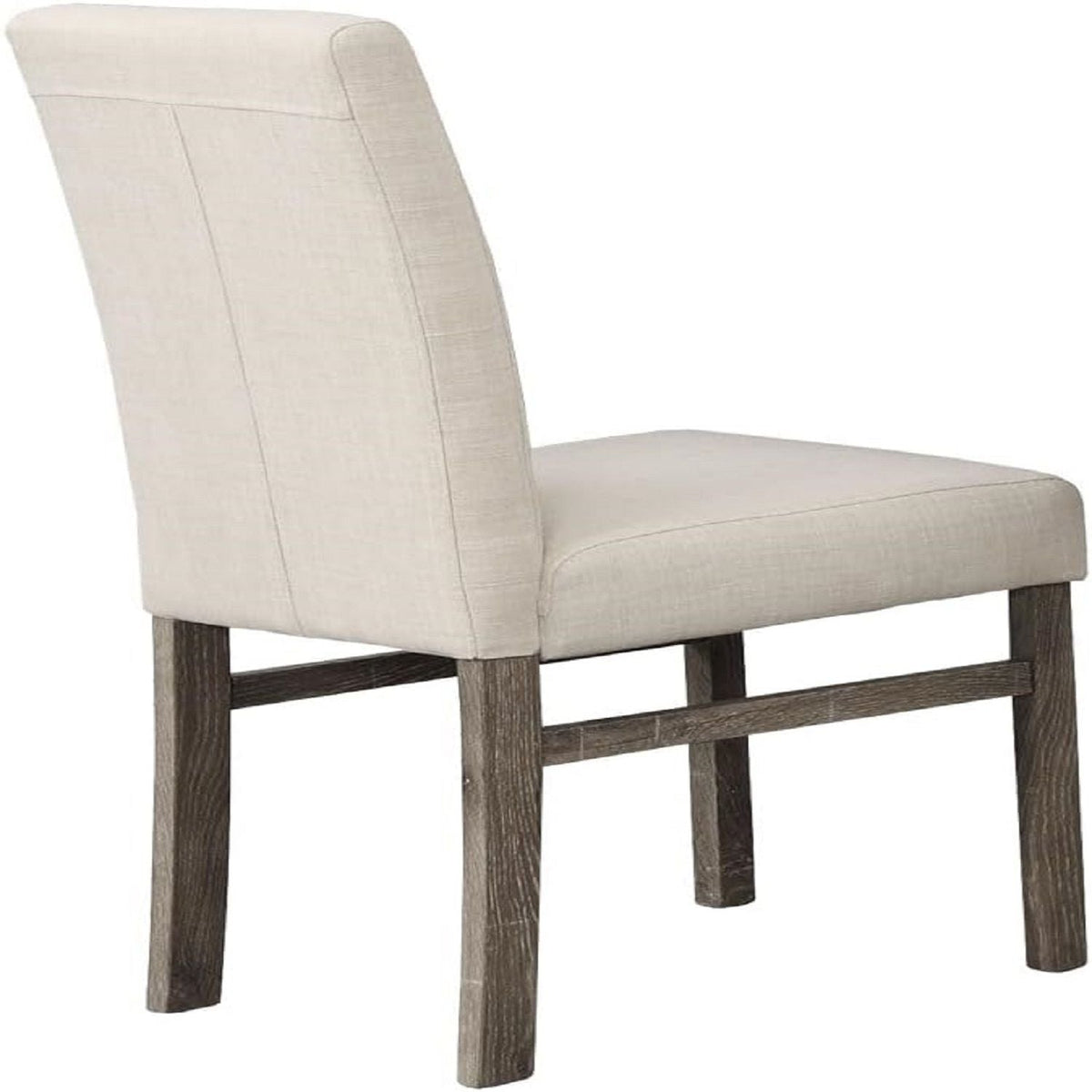 5 Piece Transitional Dining Set With Table And Upholstered Chairs, photo 14 of 17