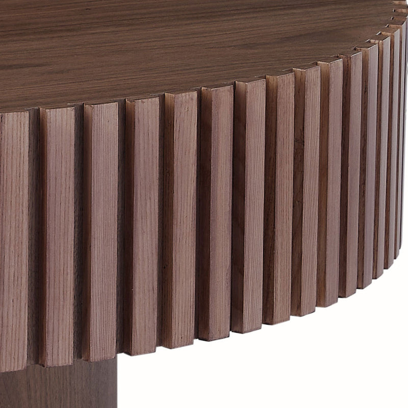 Walker Edison | Fluted Modern Coffee Table