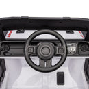 24V Ride On Large PickUp Truck car for Kids,ride On 4WD Toys with Remote Control,Parents Can Assist in Driving,Bluetooth music version,Pickup truck design with spacious storage in the rear.