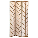 Foldable 3 Panel Screen - Walnut by HouseOfZazla