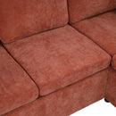 Modern L Shaped Sectional Sofa Bed With Hidden Storage Upholstery by HouseOfZazla