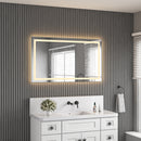 LED Bathroom Mirror with Front and Backlight