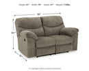 Alphons - Reclining Loveseat by Unique Piece Furniture