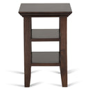 Acadian - Narrow Side Table, Handcrafted by HouseOfZazla