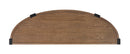 Kaysen - Demilune Sofa Table - Dark Brown