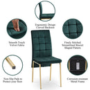 High Back Nordic Dining Chair Modern Chair With Color Legs by Unique Piece Furniture