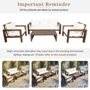4 Piece Patio Sofa Set