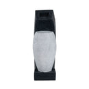 Water Fountain With Vase Design, With Light And Pump, For Indoor And Outdoor - Black / White by Unique Piece Furniture
