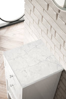 James Martin Athens 15" Base Cabinet, Glossy White