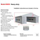 40FT x 36FT Container Roof Kit – Heavy-Duty Steel Shelter
