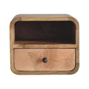 Curved Upper Slot Floating Nightstand by Unique Piece Furniture