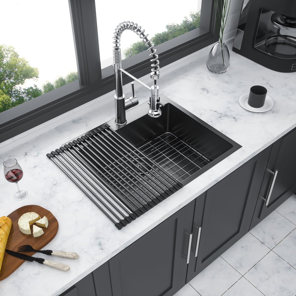 Topmount Kitchen Sink 16 Gauge, Single Bowl, photo 36 of 40