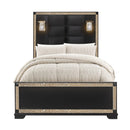 Lively - Bed With Lamps, Elegant Design