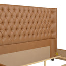 Brooklyn - Tufted Panel Bed Headboard And Footboard Set by HouseOfZazla