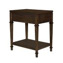 Kenna - Nightstand With Storage - Dark Coffee by HouseOfZazla