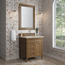 James Martin Brittany 30" Single Bathroom Vanity, Saddle Brown