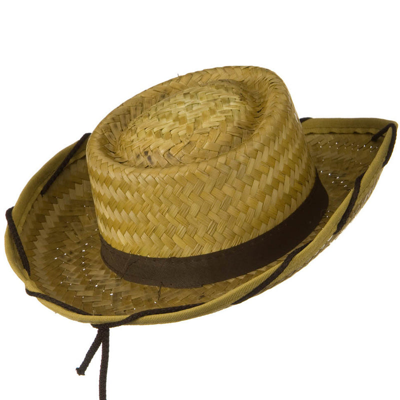 Stitched Child Cocoa Cowboy Hat