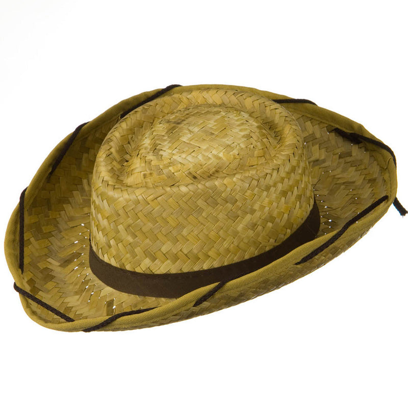 Stitched Child Cocoa Cowboy Hat