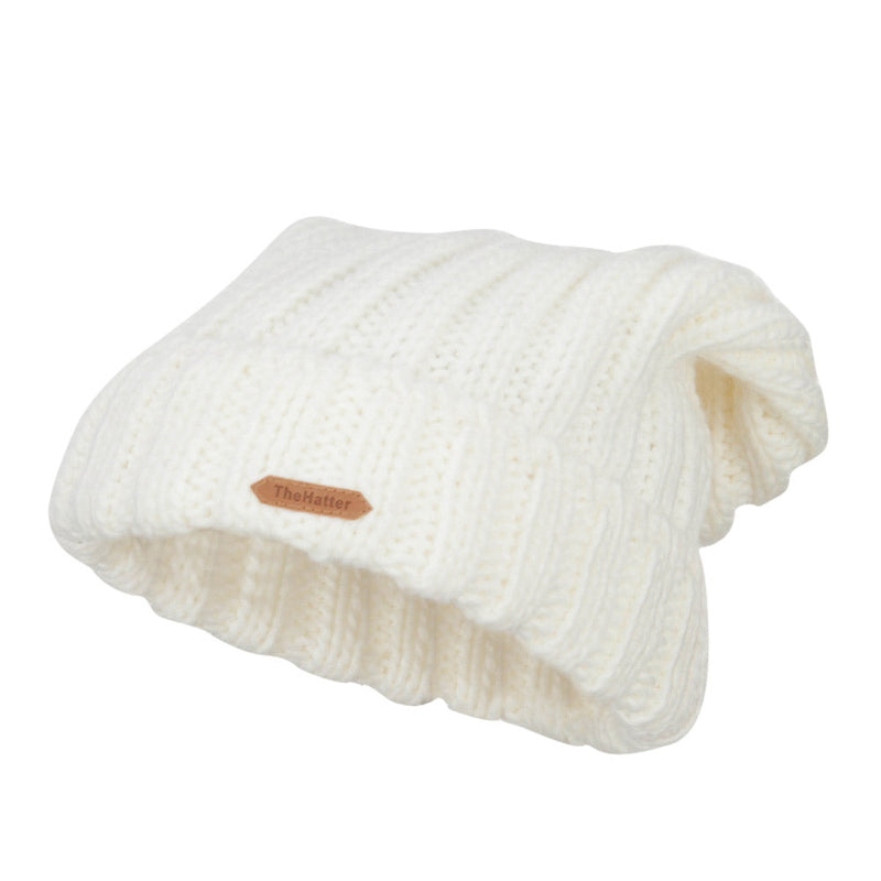 Deep Crown Cuff Long Beanie