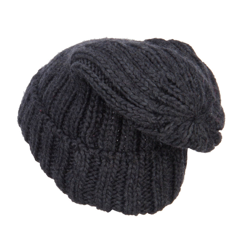 Deep Crown Cuff Long Beanie