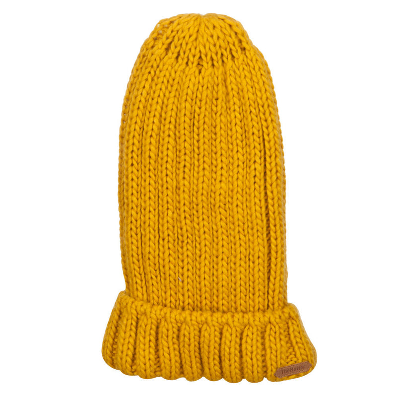 Deep Crown Cuff Long Beanie