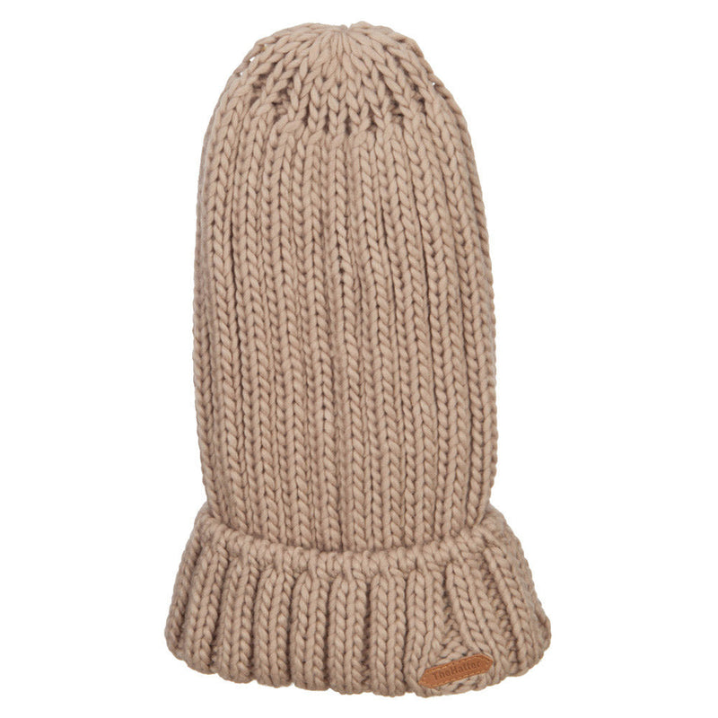 Deep Crown Cuff Long Beanie