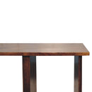 Triple Open Style Coffee Table - Beige / Brown by Unique Piece Furniture