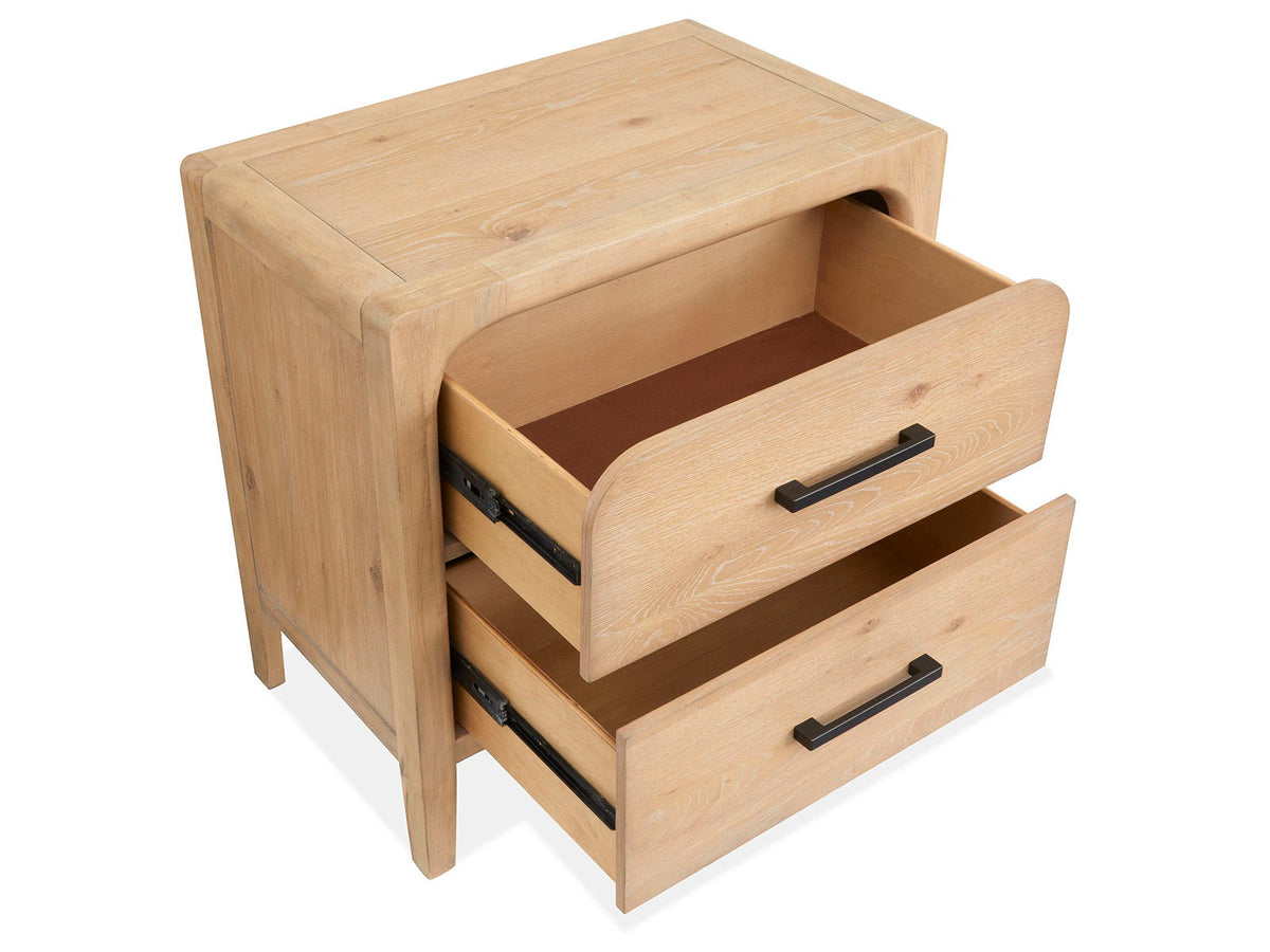 Somerset - Drawer Nightstand - Light Brown, photo 6 of 7