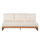 Outdoor Acacia Lazy 5 Seater Chat Set
