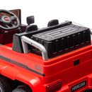 24V Ride On Car for Kids Battery Powered Ride On 4WD Toys with Remote Control,Parents Can Assist in Driving,Music and Lights,Five-Point Safety Belt,Rocking chair mode for back-and-forth swinging