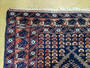 3' 4" X 5' 6" Vintage Handmade Pakistan Balouchi Balouch Tribal Wool Rug Nice