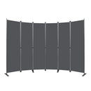 Room Divider 6-Panel - 120" W × 71" H