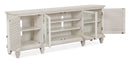 Newport Alabaster Console Table Available in Two Sizes