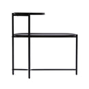 Round Coffee Table With Storage Tray 2 Tier Oval End Tables Wooden Small Side Table For Living Room by HouseOfZazla
