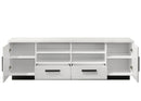 Matilda - TV Stand With Drawers - White Finish