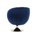 360 Degree Swivel Cuddle Barrel Accent Chairs, Round Armchairs with Wide Upholstered, Fluffy Fabric Chair for Living Room, Bedroom, Office, Waiting Rooms