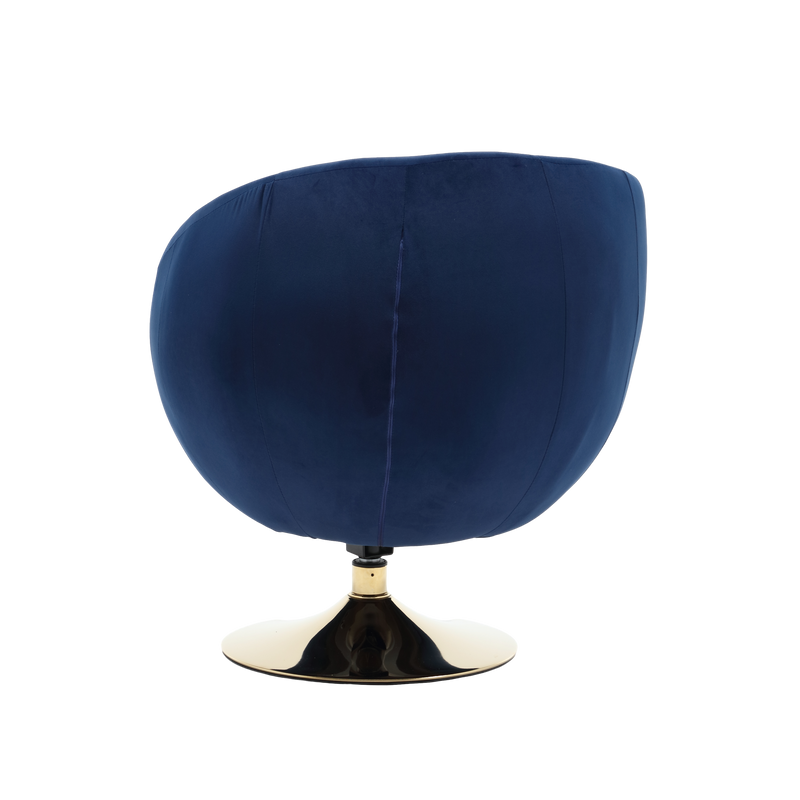 360 Degree Swivel Cuddle Barrel Accent Chairs, Round Armchairs with Wide Upholstered, Fluffy Fabric Chair for Living Room, Bedroom, Office, Waiting Rooms