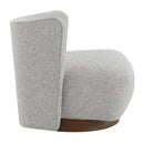 Lisa - Accent Chair - Gray Tweed by Unique Piece Furniture