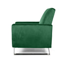 Arvin Push Back High Metal Leg Recliner